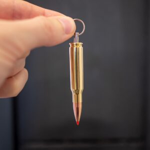 .308 Winchester (7.62mm NATO) Patrone als Anhänger