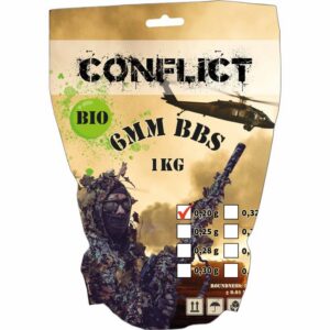 CONFLICT BIO BBs 6mm 0,20g 1kg Beutel
