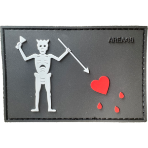 [Area49] "BlackBeart" Patch - Nachtleuchtend